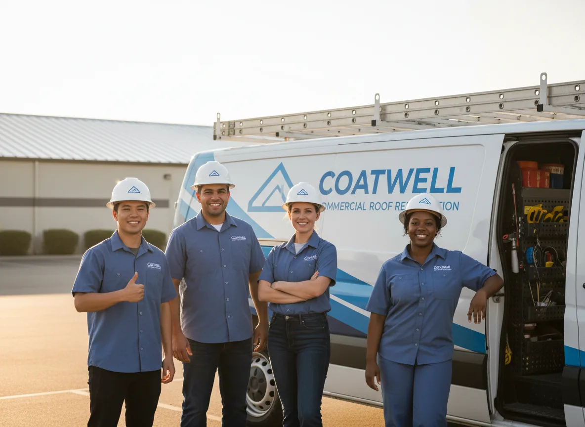 Commercial roof coating company in Pittsford, MI
